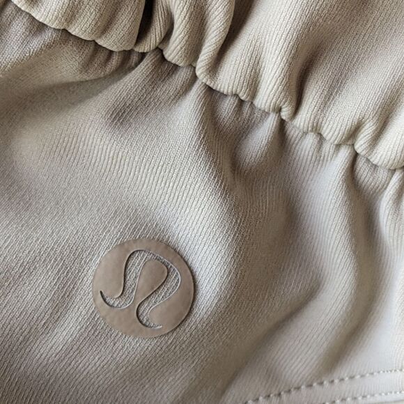 Lululemon Keep Moving Stretch High Rise Elastic Drawstring Pants Women 6 Trench - Picture 13 of 15